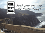 One Way Discount RV Rental
