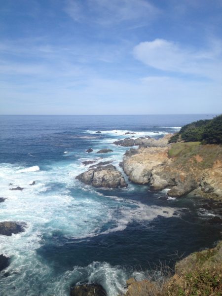 California Coast Ocean View