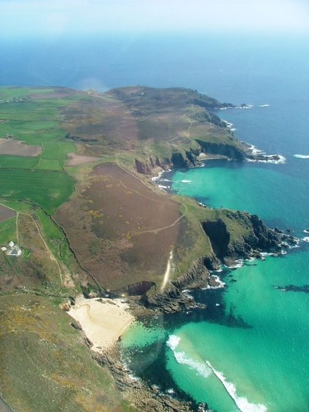 Lands’ End Ariel view