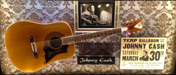 Johnny Cash Memorial Wall