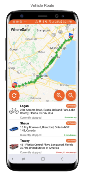 WhereSafe GPS Tracking device