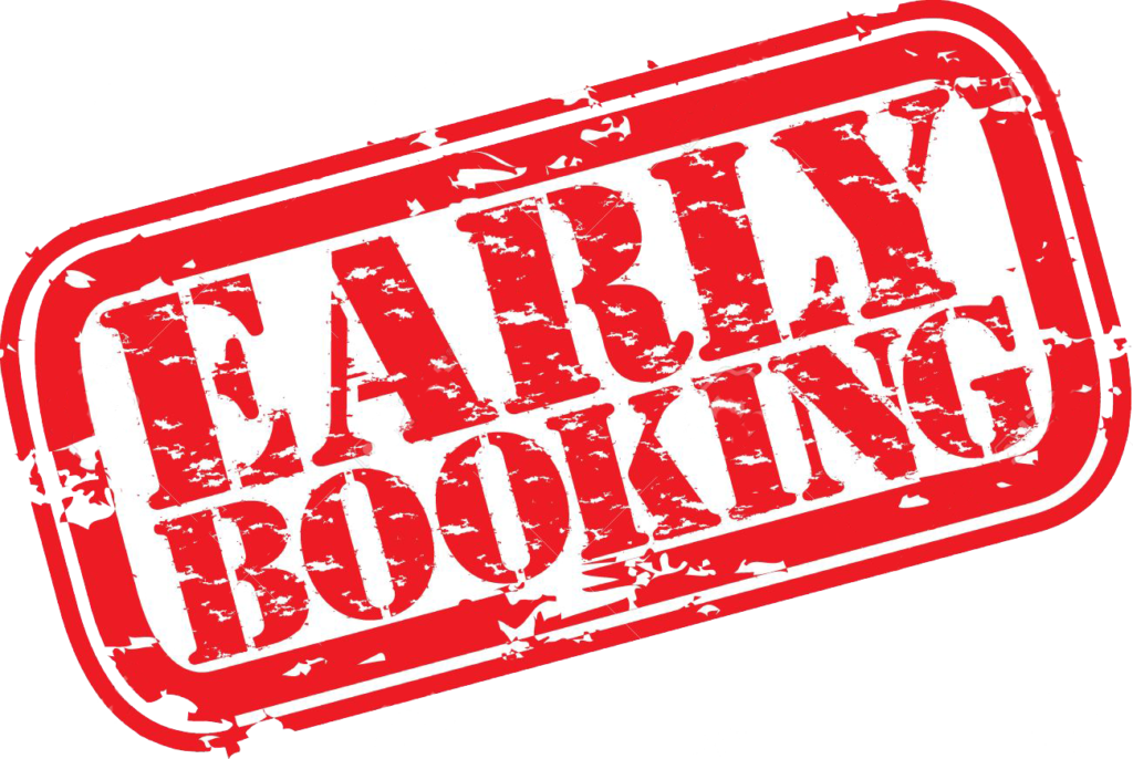 Early Booking Specials Graphic